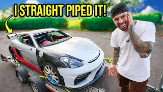 REBUILDING THE CHEAPEST PORSCHE 718 CAYMAN S | PT5