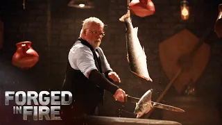 Forged in Fire: FINAL Showdown vs. BLADESMITH BOSS Ben Abbott