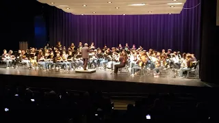 2022-2023 Middle School HCISD All-City Band concert - The Lonely Lotus