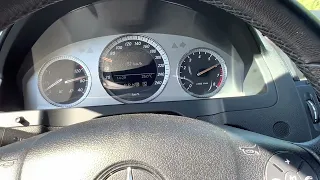 Mercedes C200 Kompressor Ressornator & Muffler Delete Sound