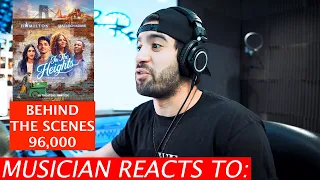 Jacob Restituto Reacts To In The Heights - Behind The Scenes - Recording 96,000