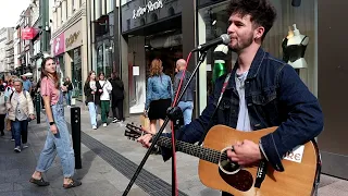 "Call Me The Breeze" on Grafton Street with Sam Clifford - (JJ Cale) cover