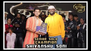 CHAMPION IN SOLO DANCE || SHIVANSHU SONI  || KALAKSHETRA SEASON 2 || 2023