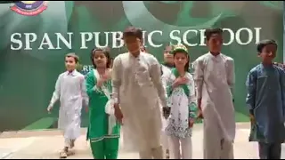 Hum Zinda Qawam hai 🥰💫 | kids Performance 🇵🇰 | span Public School