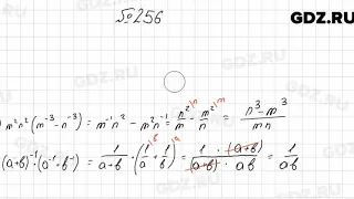 № 256 - Алгебра 8 класс Мерзляк