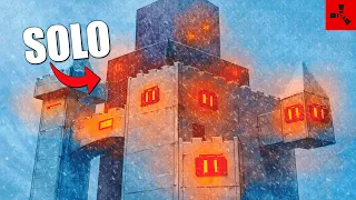 i Built the First Ice Castle in Vanilla Rust...