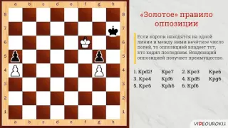 Видеоурок "Оппозиция  Золотое правило оппозиции"