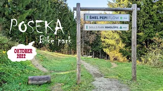 MTB Bike park POSEKA // ŠNEL PEPI flow // Enduro BAVČI