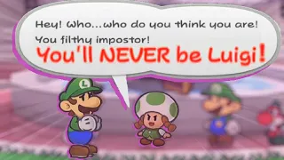 Imposter Luigi | Paper Mario the Thousand Year Door