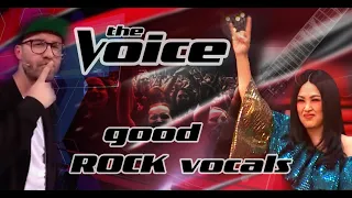 TOP 5 The Voice  Rock | Performances With Good Rock Vocals