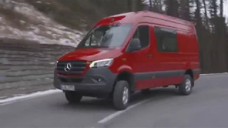 2019 Mercedes Sprinter 319 CDI 4x4    OFF ROAD test drive in The Alps !!