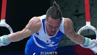 Still Rings D-Score Eleftherios PETROUNIAS (GRE/3rd/14.733) - 2023 European Champs Antalya - 4/15/23