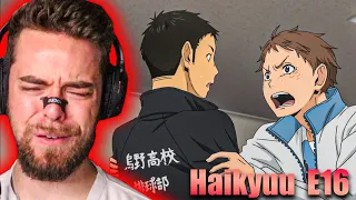 This made me tear up…| COLLEGE VOLLEYBALL PLAYER REACTS TO HAIKYUU S1 E16