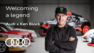 Welcoming a legend to the Audi team