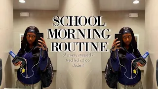 MY REAL SCHOOL MORNING ROUTINE (junior year) | Coco Chinelo