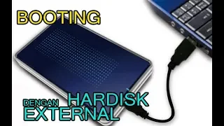 Cara buat BOOTABLE dengan HDD EXTERNAL