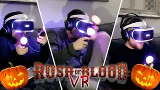 Massive Jump Scares! Playing Rush Of Blood in Playstation VR