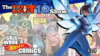 Hot 10 Comic Books 🔥 Top Trending Comics This Week 5-3-24 🔥 CBSI