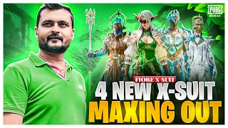 NEW 4 ULTIMATE X SUIT MAXING OUT | PUBG MOBILE VIDEO BY NSG HARSH