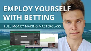 Full money making Masterclass with Sports Betting 2024 - Employ yourself with betting!