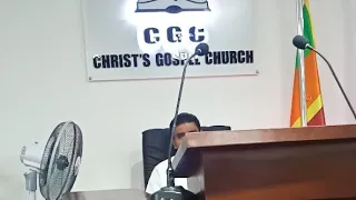 "ආත්මික සංග්‍රාමය" SUNDAY SERVICE (PART2)- 24/03/2019 BY Rev. W.A.D KINGSLEY