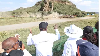 SEE WHAT HAPPENED DURING THE LAST DAY OF SAFARI RALLY IN NAIVASHA AS RUTO PRESIDES OVER THE EVENT!!