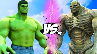 THE HULK VS ABOMINATION - EPIC BATTLE