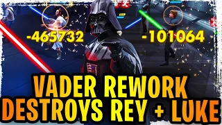 Darth Vader Rework Destroys Rey, Jedi Knight Luke, GAS, and MOAR! Best F2P Counter/Update Ever?