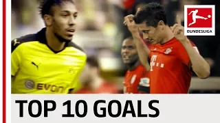 Aubameyang and Lewandowski's Top 10 - Two strikers going for number 1