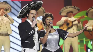 Nia y Edu Soto imitan a Celia Cruz y Vicente Fernández en 'El rey' - Tu Cara Me Suena