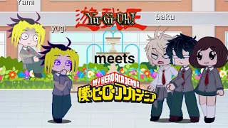 My Hero Academia meets Yu-Gi-Oh 《part 1》