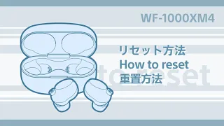 WF-1000XM4 How to reset（リセット方法）