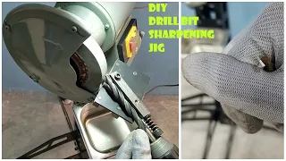 How to Sharpen Drill Bit / Drill Sharpener Jig