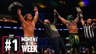 Jungle Boy and Luchasaurus Finally Get Their Championship Moment! | AEW Dynamite, 1/5/22