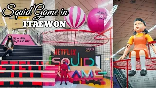 Squid Game in Itaewon | Netflix Squid Game | Short Seoul Walk in Itaewon