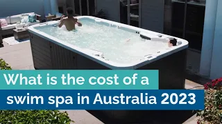 How much does a swim spa cost in Australia in 2023?