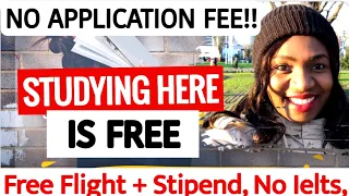 MOVE HERE FOR FREE | STUDY FOR FREE IN JANUARY 2024 | UNIVERSITIES WITH NO TUITION | APPLY NOW