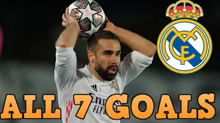 Dani Carvajal - All 7 Goals for Real Madrid so far - 2013-2022