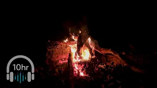 【 Deep Sleep Sounds💤】🔥The sound of a bonfire helps you sleep well, the sound of fire ASMR