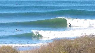 PUMPING Lower Trestles in middle of Winter !!! Johnny, Kalani, Junior Pros and more !!!