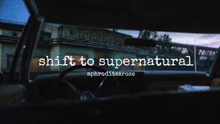 ♡ shift to supernatural subliminal - sleeping in the impala + rain + night drive || aphroditesrose ♡