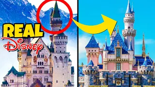 The REAL Disneyland Castle! Top 5 Disney Castle Secrets in Real Life