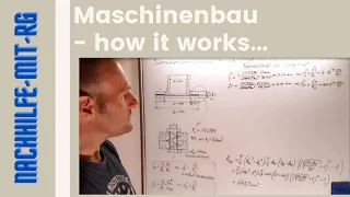 Schrauben berechnen | Kräfte und Verformungen | statische Betriebskraft | 3a Maschinenbau