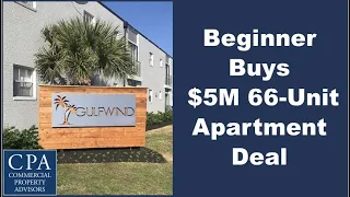 Beginner Buys $5M 66-Unit Apartment Deal