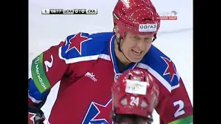 КХЛ 2009/2010 CSKA CKA Возвращение В.Фетисова