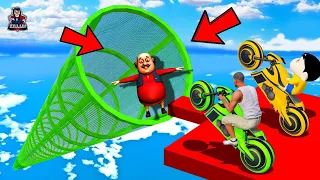 FRANKLIN AND SHINCHAN TRIED IMPOSSIBLE MEGA RAMP CHALLENGE || GTA 5 TAMIL || KILLADI GAMING 2.0