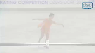 Stephanie HAO. Oberstdorf 2018. Silver Ladies I -Free Skating. 23 place