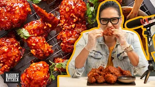 Korean Vampire Chicken + MY not-so-great attempt at mukbang 😆 | Marion’s Kitchen