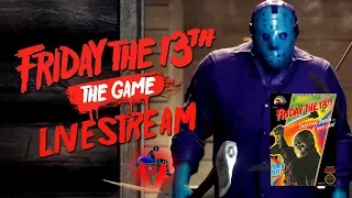 RETRO NES FRIDAY THE 13TH LIVE! THE FIRST GAME...