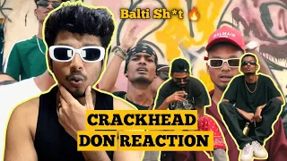 CRACKHEAD - DON (OFFICIAL MUSIC VIDEO ) | PROD. BY YD | REACTION |